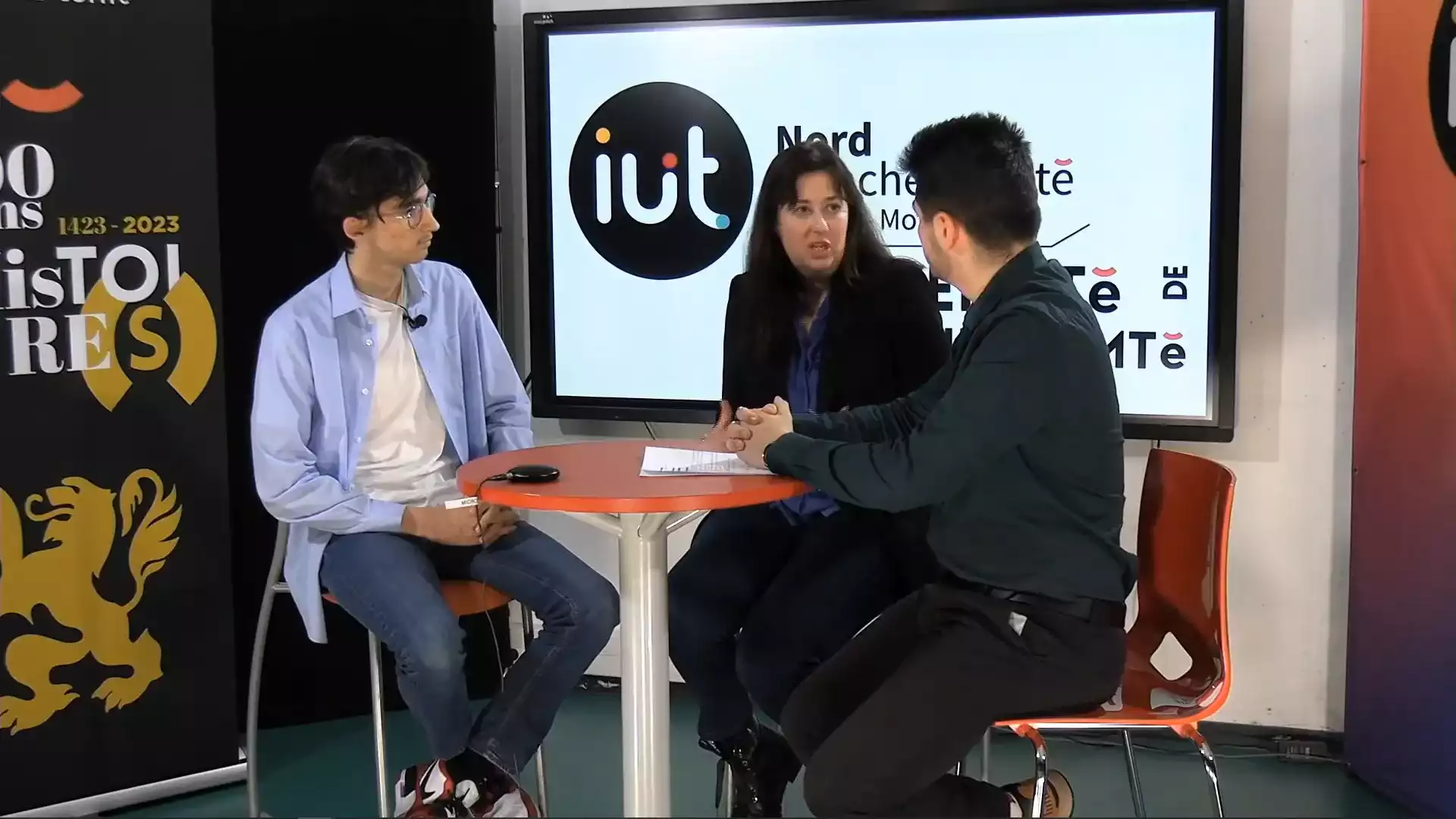 Interview de Valérie Lepiller et de Jules Dupaquier à propos de la plateforme d'études supérieures Parcoursup